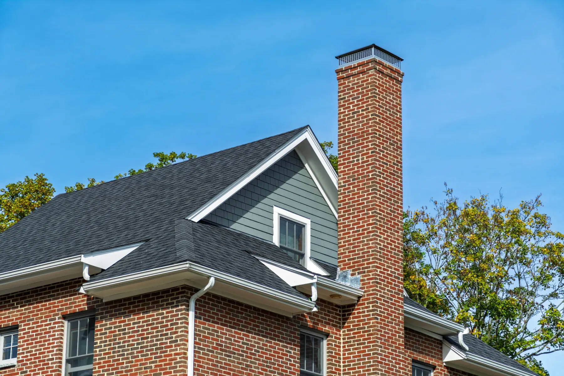 Brick chimney inspection & cap: completed chimney work in Baton Rouge